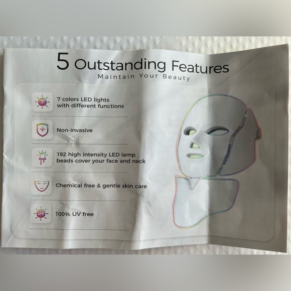 White LED Beauty Mask - Picture 4 of 12